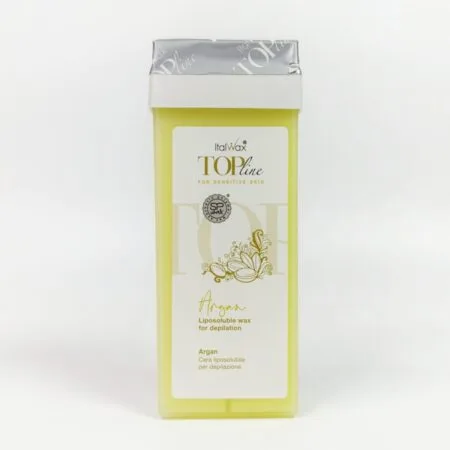 Картридж Аргана 100 мл теплий віск у касеті Italwax TOP line