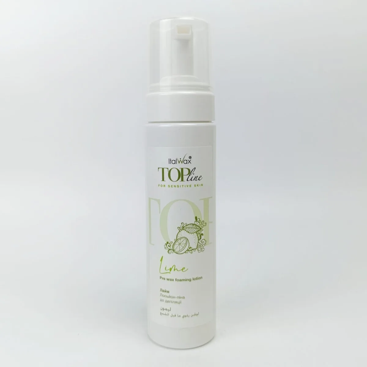 Лайм TOPline ItalWax, піна-лосьйон до депіляції, 200 мл | IPRO